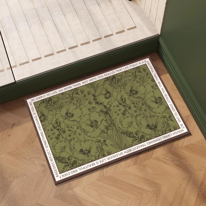 

Коврик для ванной из диатомовой земли, абсорбирующий и противоскользящий коврик для ног, ковер для быстрой сушки с разделением сухой и влажной зон для ванной 40x60cm15.7x23.6in