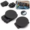 New Black Magnetic Belt Buckle Adjustable Portable Rubber Wrap Magnetic Suction Cup Suction Screw Hardware Hand Tool Accessories