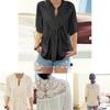 Ladies Hollow Blouse T Shirts Tops Lace Tunic Top Shirt Freesize Chiffon