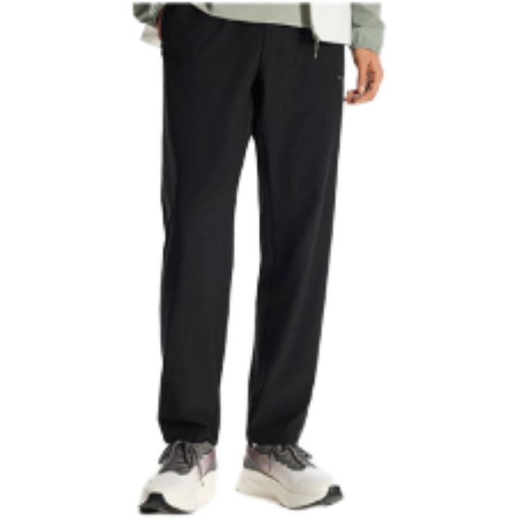 Anta Seria de Alergare Pantaloni Sport Lungi din Material Textil Bărbați Funde Basic-Negru 952625505-3