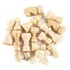 3-in-1 Foldable Solid Wood Chess Set with Exquisite Craftsmanship