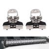2 PCS Hood Led Light Bar Mounting Bracket   Hood Work Light Pod Mount Clamp Holder for Car SUVs Trucks Dirt Bikes ATVs UTVs