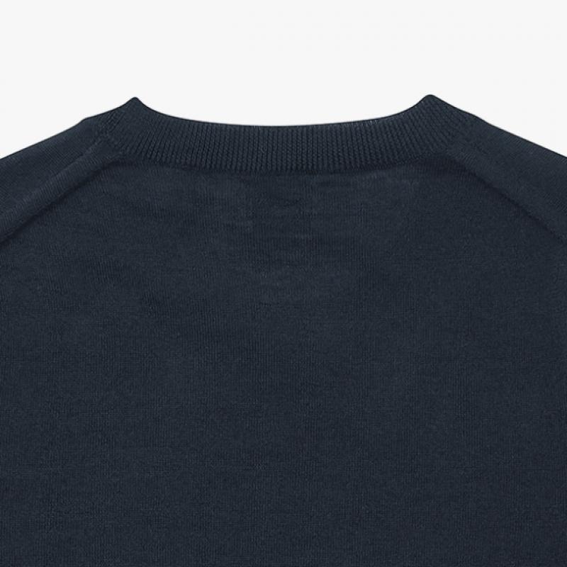 Burberry 8075012 Bempton Vampton Check Patch Merino Wool Women S Knit