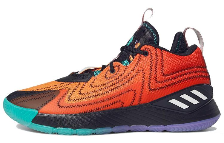 Adidas D Rose Son Of Chi 2.0  Orange Black  GY4897 40