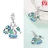 Romantic Travel Pendant Bead Component Copper Metal Colors Charm Bead Component Bead Components Compatible With Authentic Original Charm Bead