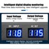 Inversor de Onda Senoidal Modificada de 4000W DC 12V / 24V para AC 110V / 220V Transformador de Tensão de Pico Conversor de Potência LCD Inversor de Carro