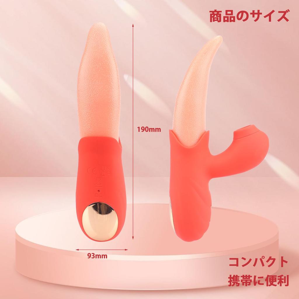 GUANYUECM Vibrator Tongue Licking for Women Vibrator Tongue Licking 10 Dynamic Tongue Licking Frequencies for Women Squirting 10 Dynamic Sucking
