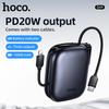 Hoco . PD20W,Power Bank Q49 with Cable 10000mAh,Portable Digital Display,lightweight&Fast Charging,three Outputs