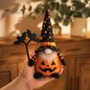 Halloween Feest Tafelblad Accenten Pluche Kabouter Decoratie, Spookachtige Oranje Zwarte Spinnenweb Vleermuis Zweedse Decoraties Tomte Elf Beeldje, Scandinavische Pop