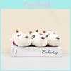Delightful Short Plush Dog Figure Cute Stuffed Dog Keychain Decorative Charm