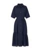 SELLY'S String Shirt Collar Dress_I6B-Cop043