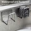 Kitchen Sink Sponge Holder Stainless Steel  Sponge Holder Kitchen Sponge Holder Sink Accessories Under Sink Organizer SNJ003