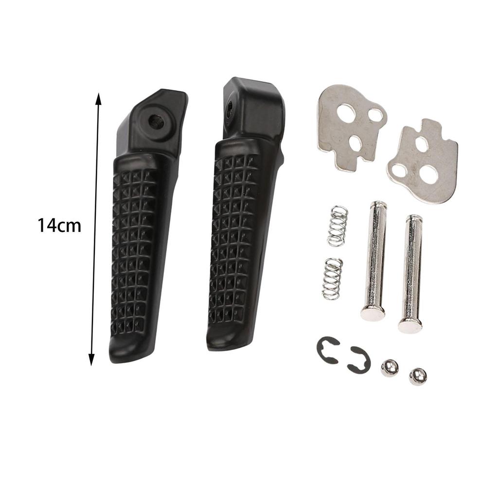 2Pcs Footrests for Honda CB400 1993-1998 Motorcycle Rear Passenger Foot Pegs
