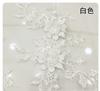 Sequins Multicolor Three-dimensional Embroidery Lace Cloth Stickers DIY Embroidery Appliques Clothing Patches Accessories Sequin
