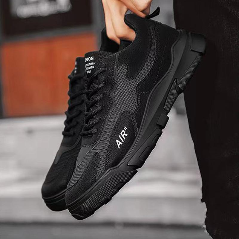 New Spring Men's Casual Shoes British Workwear Fashion Casual Shoes National Trend Breathable Sports Men's Shoes