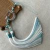 New Alloy Chinese Style Pendant DIY Tassel Ornament Lightweight Ancient Fan Pendant Drop Style Hanging Ornament