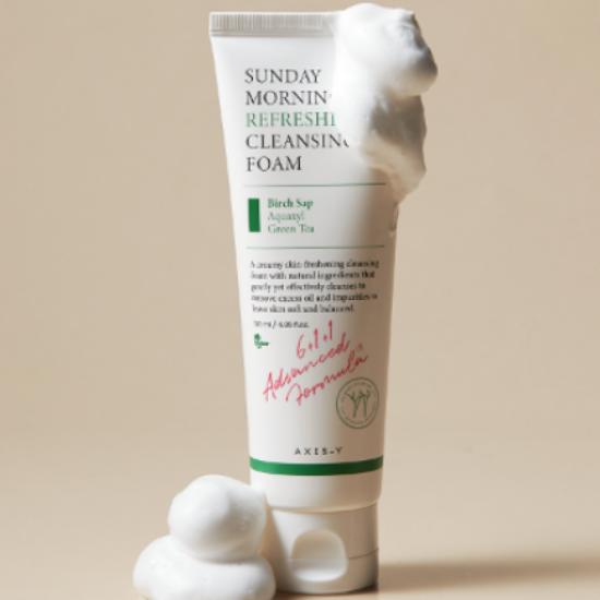 Sunday Morning Refreshing Cleansing Foam Gentle Hydrating Face Wash 120ml