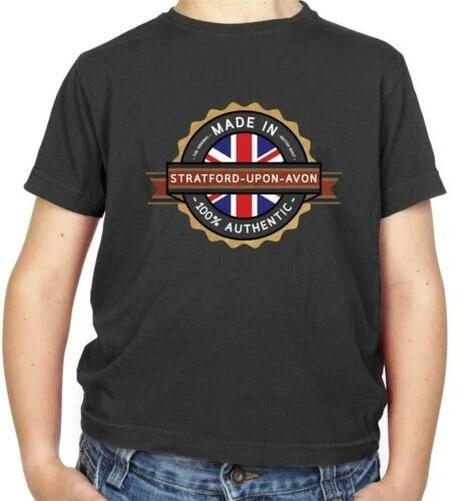 Made IN Stratford-Upon-Avon T-Shirt - City - Hometown - Born IN - Theatre 140