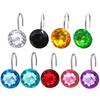 Convenient Decorative Curtain Rings Fashion Attractive Rhinestone Hooks