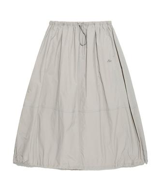 Lee Women'S Two-Way String Long Skirt Light Gray