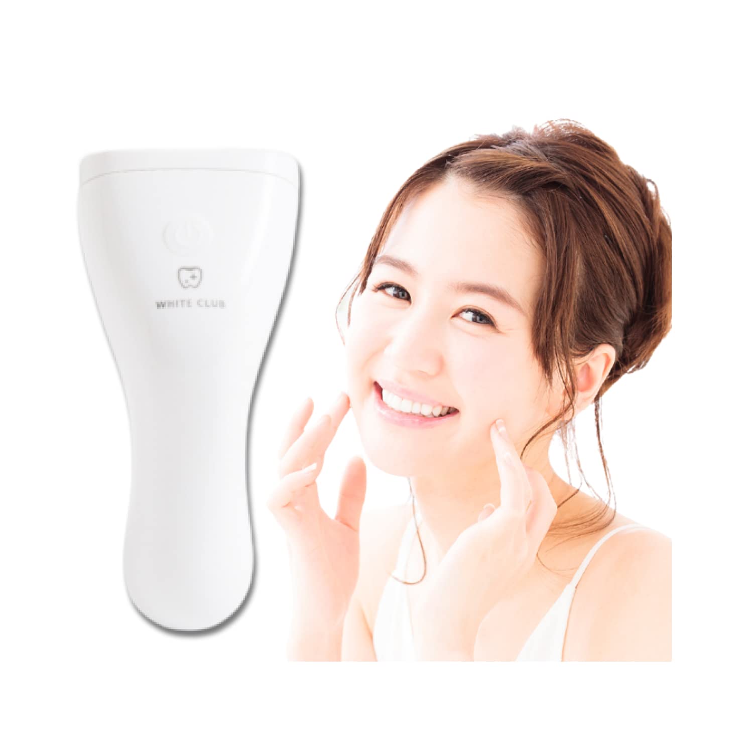 

Handy Light Whitening LED Irradiator White Club Self Whitening Self Whitening Kit Home Whitening Light Easy Teeth Домашнє відбілювання зубів Гель для догляду за зубами