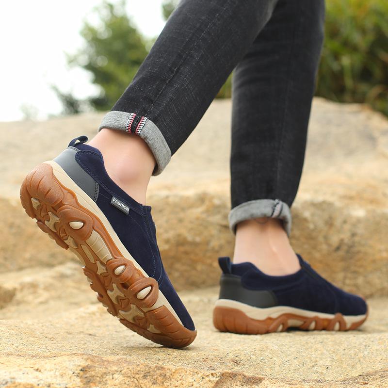 Men's Autumn and Winter Low-top Hiking Shoes Snow Outdoor Hiking Shoes