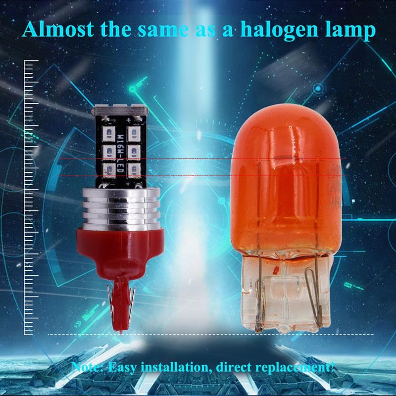 1x 1157 LED BAY15D Car Turn Signal Brake Backup Light 3030 Chip 15 SMD CANBUS Reverse Parking Lights Lamps 12V Red Amber White
