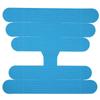 Pre-Cut Kinesiology Tape for Ankle, Foot, and Wrist - Elastic Adhesive for Sports Protection