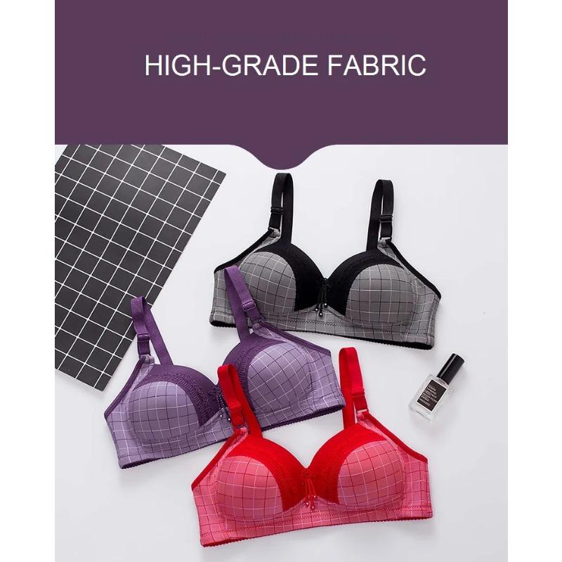 Frauen Weiblich Mutter BH Dünner Abschnitt Ohne Stahlring Frauen Damen Unterwäsche Sammeln Sexy Schöner Rücken Damen Weiblicher BH