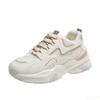 Women's Mesh Sneakers Fashion Thick Soled Non Slip Shoe Casual Versatile Ladies Shoes Color Blocked Comfort Sports Shoes Zapatos