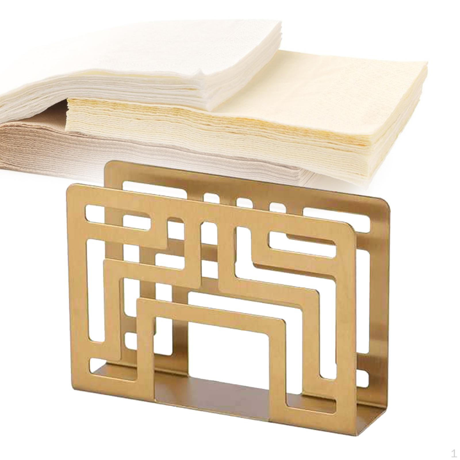 

Элегантный держатель для салфеток из нержавеющей стали для декора обеденного стола