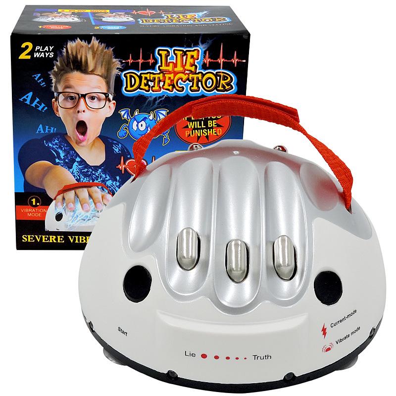 Mini detektor lži Elektrický šok Pravda nebo odvaha Párty hra Polygraph Hračka