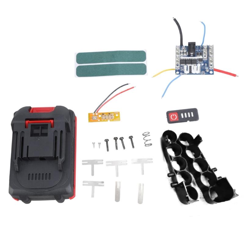 Battery Storage Case Protective Circuit Board Box For Battery Storage For 5/10/15/20Pcs Batteries Optional