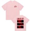 Singer Lana Del Rey Eyes Graphic Tshirt Men Women Casual Short Sleeve Tshirts 2026 summer new Male Fashion Vintage Cotton Top
