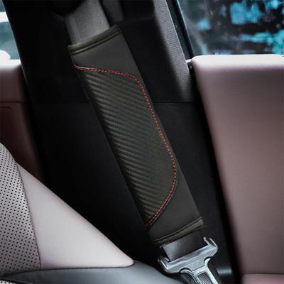 Funda de piel sintética para coche, cinturón de seguridad, cierre de cinta, SUV, elegante, Universal, para camión y Auto
