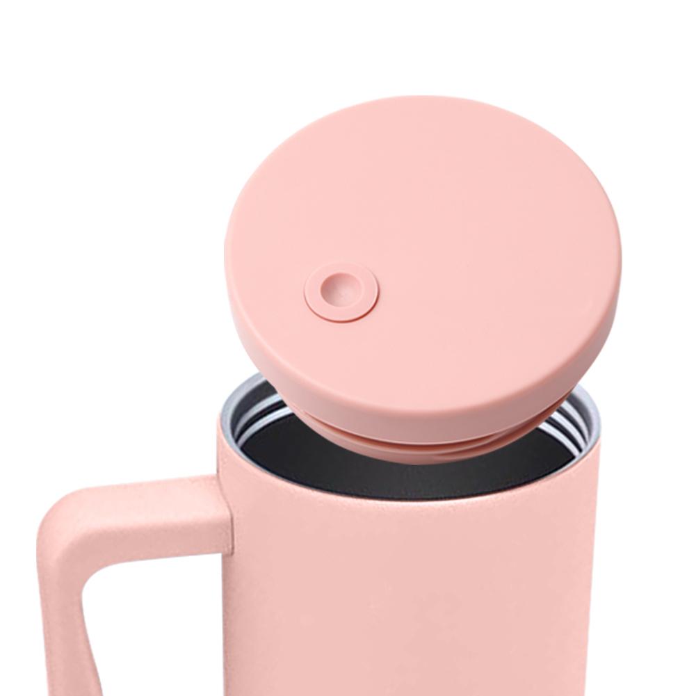 40Oz Tumbler Flip Straw Lid Replacement Spill Proof Reusable Tumbler Cover Splash Resistant for Stanley 40oz Mug Accessories