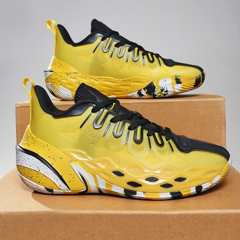 2025 new large size basketball shoes men's and women's low-top sports shoes couple models actual combat sports shoes student sports shoes