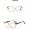 Women's eyewear: trendy cat-eye glasses