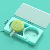 2 Cavities/3 Cavities Ice Cream Molds Silicone Ice for Pop Mold Ice Cream Maker Ice Cream Tray for Kitchen Party Hand Ma