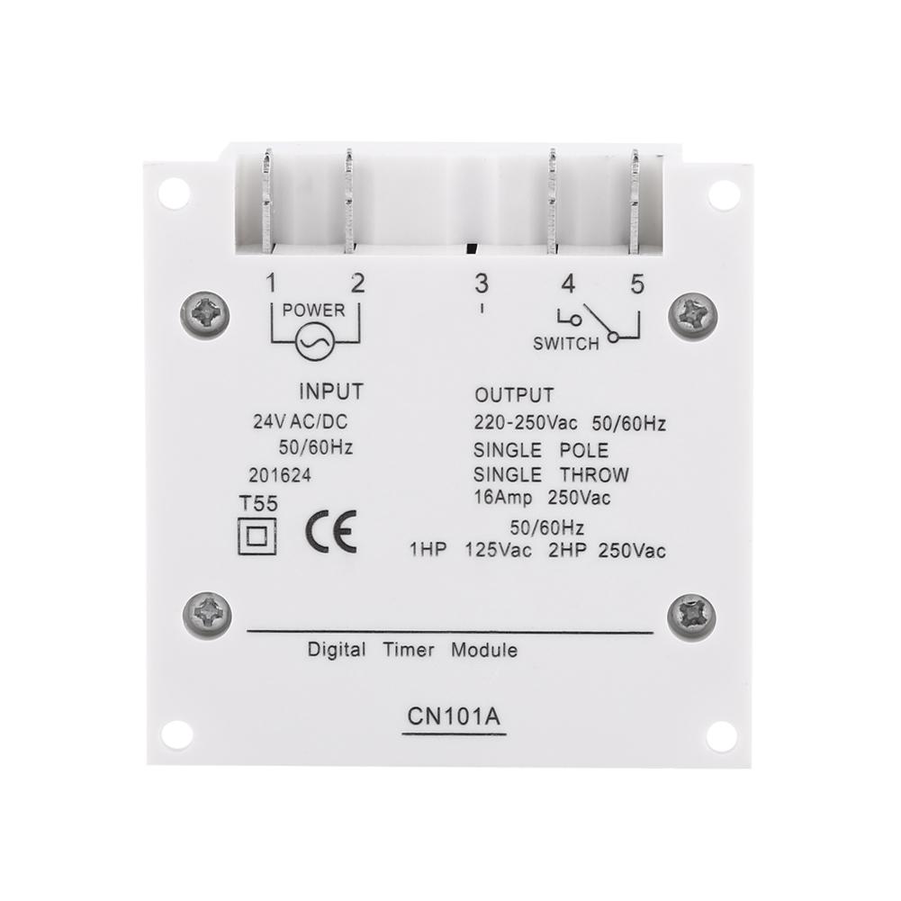 Microcomputer LCD Digital Programmable Electronic Relay   Timer (24 C/ )