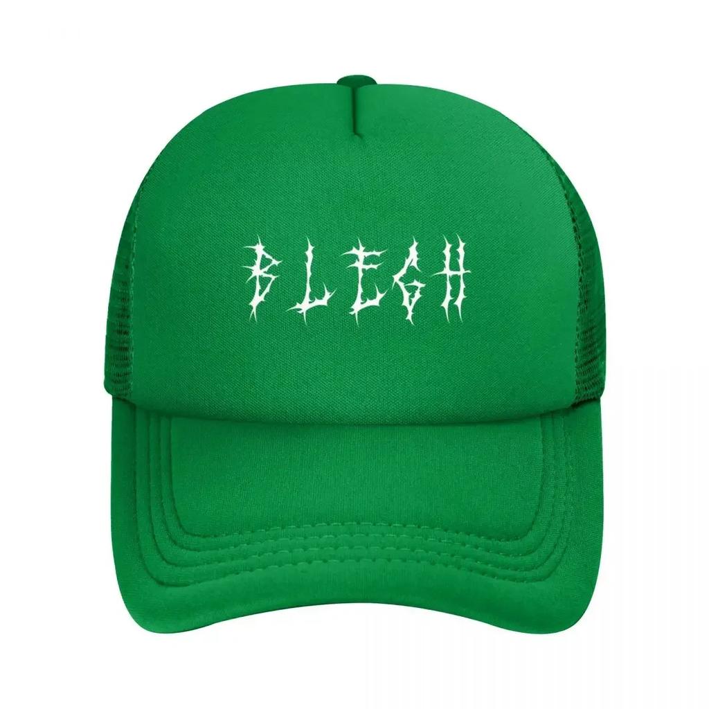 Blegh Heavy Metal core Deathcore Death  Singer head Mesh Baseball Caps Snapback  Hats Casquette Unisex