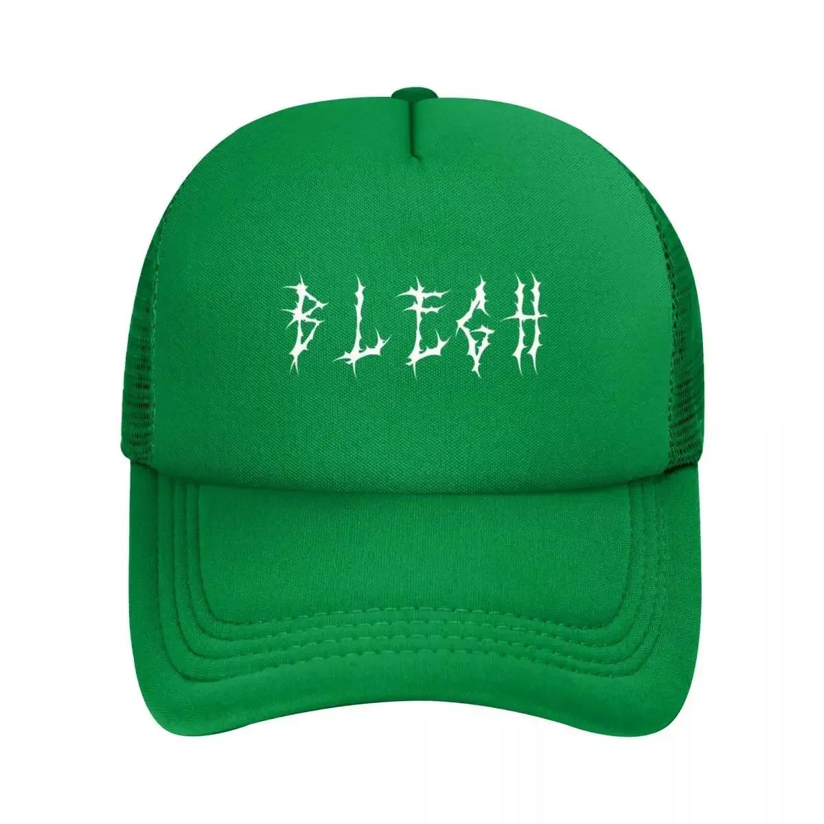 

Blegh Heavy Metal core Deathcore Death Singer head Mesh Baseball Caps Snapback Hats Casquette Unisex One Size