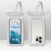 Waterproof Phone Pouch with Lanyard Touchscreen Clear Floating Cell Phone Dry Bag Case Protector Beach Kayak Cruise Travel Essentials