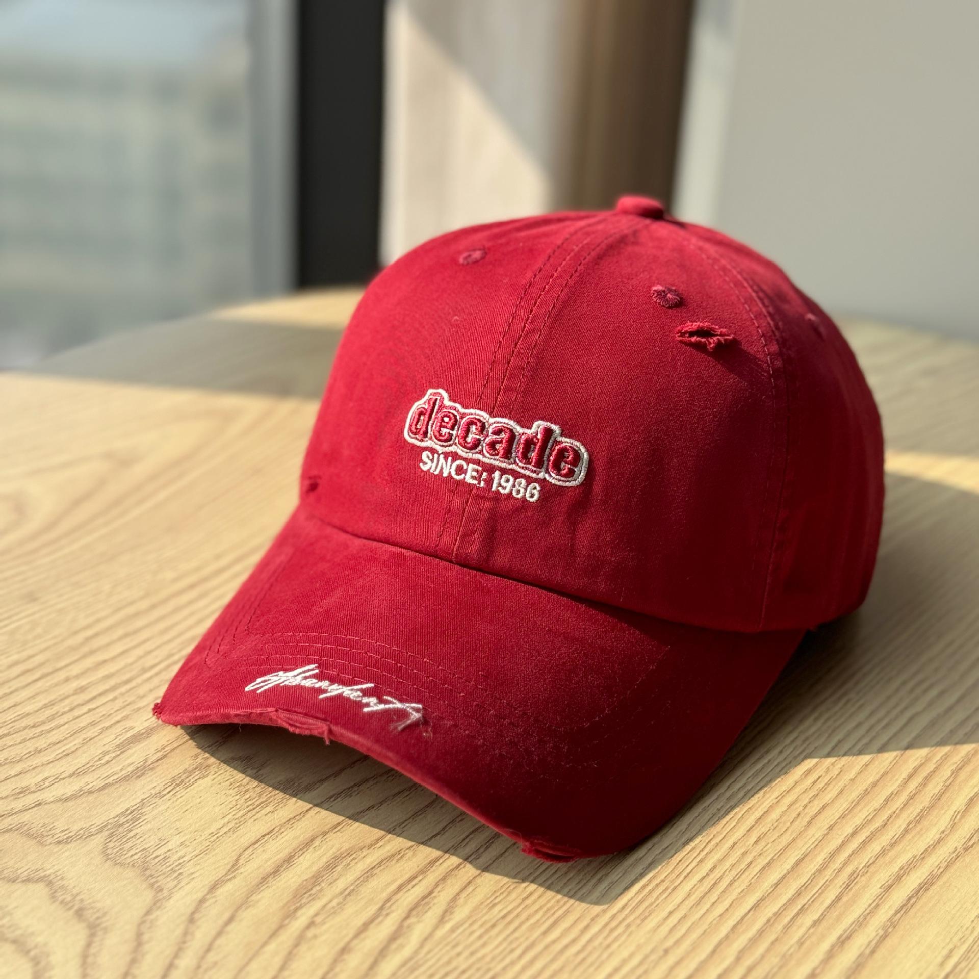 

2026American retro style new soft-top baseball cap for women, suitable for square and round faces, makes the face appear smaller, men s navy blue Adult54-60Adjustable