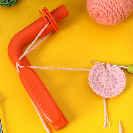 Crochet Tool for Beginners Adjuster And Crochet Helper No Yarn Guide Yarn Tension Finger Fatigue