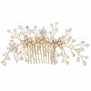 Braut-Perlen-Haarkamm: Elegantes Hochzeits- & Abendaccessoire