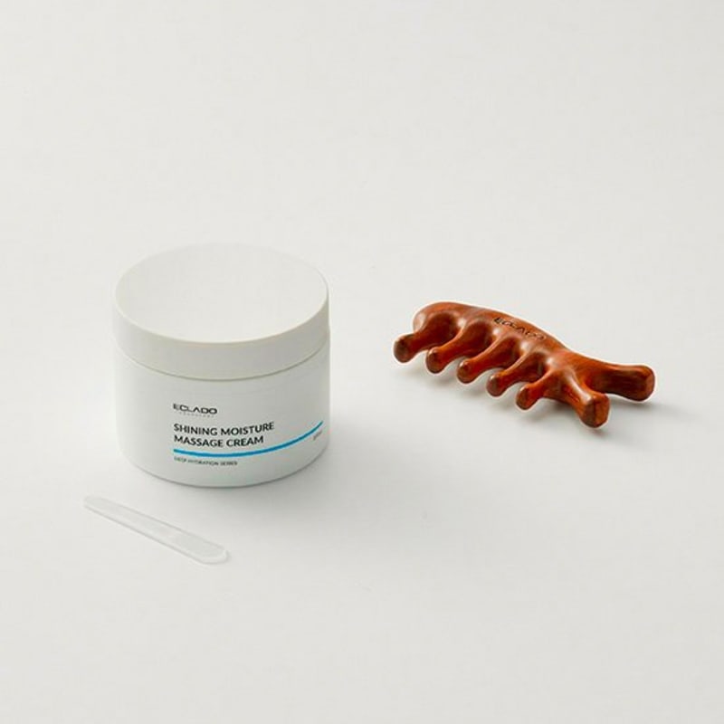 

[Eclado] Сияющий увлажняющий массажный крем 300 г (Набор Гуаша из золотого сандала)