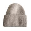 Wool Knit Hat Solid Color Seamless Winter Skull Cap Outdoor Sports Fishing Skiing Hiking Snowboarding Hat
