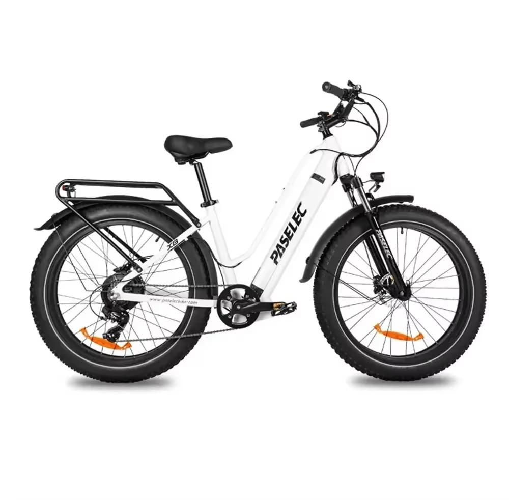 Ebike X8 26X4.0" Fat Snow Elektrofahrrad 750W Bafang Urban Elektrofahrrad 48V 19.2AH Batterie Adult Beach Ebike