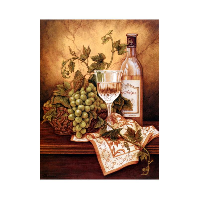 

Ретро настенный художественный постер с изображением вина, винтажные картины на холсте с пивом, декор для кухни, постеры и принты для гостиной без рамки 21*30cm No Frame